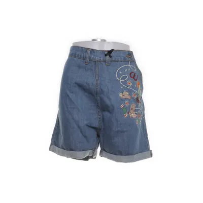 Denim shorts (Blue) from Queen Kerosin Cotton