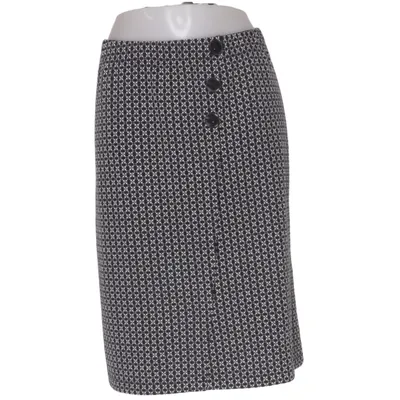 Jupe (Noir, Blanc) de Ambria Élasthane, Polyester
