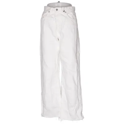 Jeans (White) from Zara Cotton