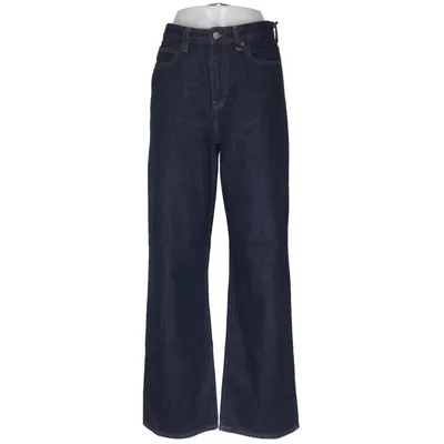 Spijkerbroek (Blauw) van Uniqlo Jeans Katoen, Polyester
