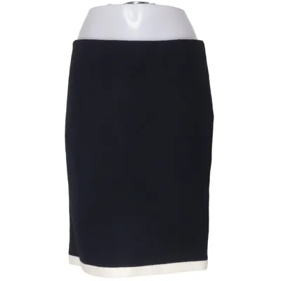 Jupe (Noir, Beige) de Stiff Soie, Laine
