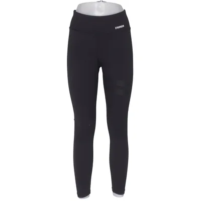 Collants de sport (Noir) de Stronger Élasthane, Polyester