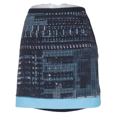 Kjol (Blå, Svart, Flerfärgad) från Mexx Acetat, Elastan, Polyester