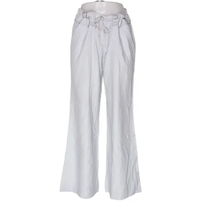 Pants (Gray) from Zero Base Linen, Viscose