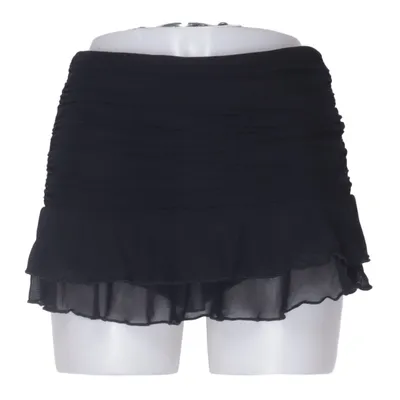 Skort (Svart) från Shein Elastan, Polyamid, Viskos