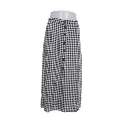 Maxi nederdel (Hvid, Sort) fra Divided by H&M Viscose