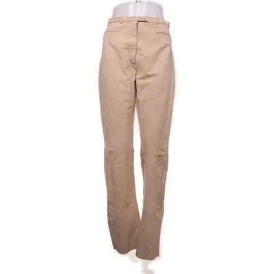 Läderbyxor (Beige) från Casual by Lindex Mocka