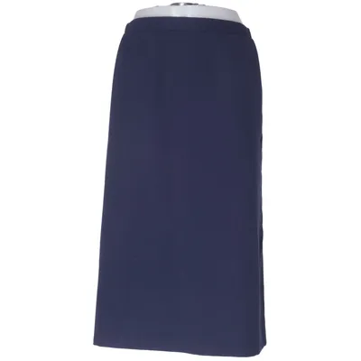 Kjol (Blå) från Delia Polyester, Ull
