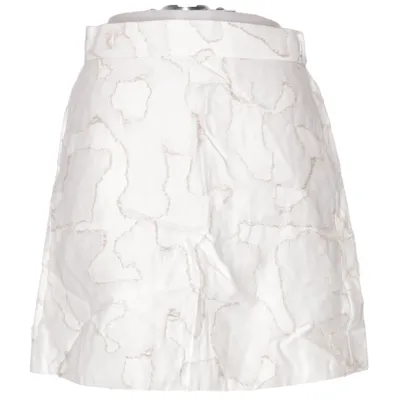 Kjol (Vit, Beige) från COS Bomull, Linne, Silke, Viskos