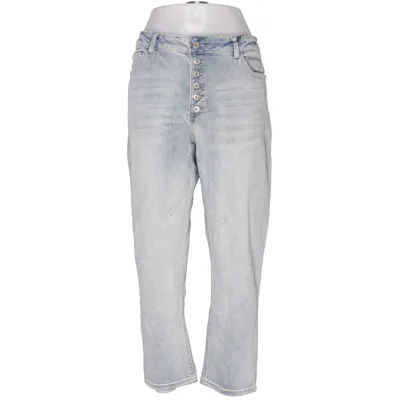 Jeans (Blå) från Denim Elastan, Polyester, Viskos