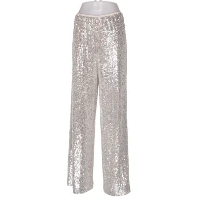 Pants (Silver) from Saint Tropez Elastane, Polyester