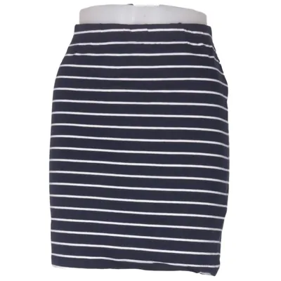 Skirt (Blue, White) from Women Cotton, Elastane