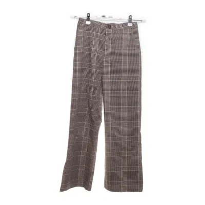 Kostuumbroek (Beige, Meerkleurig) van H&M Elastaan, Polyester, Viscose