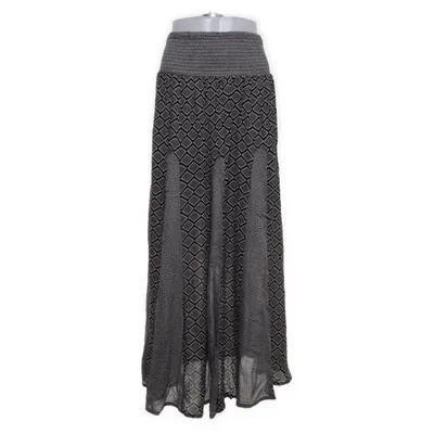 Maxi rok (Zwart, Wit) van Janina