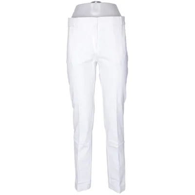 Kostymbyxor (Vit) från Mango Collection Bomull, Elastan