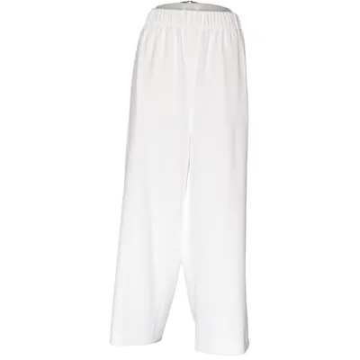 Palazzo broek (Wit) van H&M Modern Classic Polyester, Elastaan