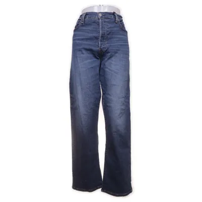 Jeans (Ribcage Straight Ankle) från Levi Strauss & Co Bomull, Elastan, Polyester