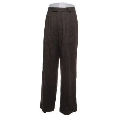 Byxor (Brun) från H&M ATELIER Ull, Viskos