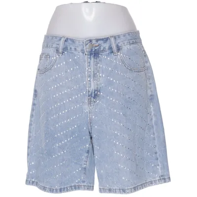 Jeansshorts (Blå) från Dazy Bomull, Polyester, Viskos