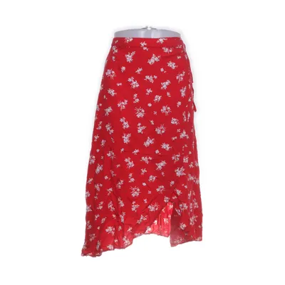 Omlottkjol (Röd, Vit) från Mango Casual Viskos