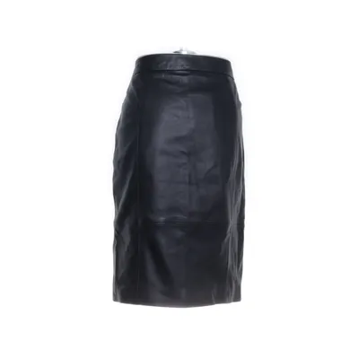 Läderkjol (Svart) från Reiss Elastan, Polyester, Skinn