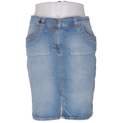 Jeanskjol (Blå) från Madoc Bomull, Elastan