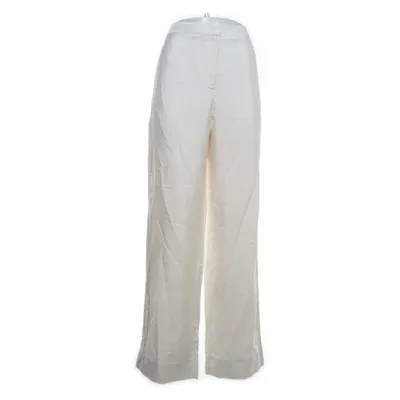 Palazzobukser (Beige) fra By Malene Birger Bomuld, Viscose, Silke