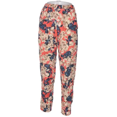 Pantalon (Rouge, Bleu, Beige) de Graumann Soie, Viscose