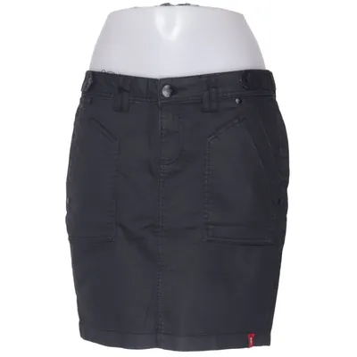 Skirt (Gray) from EDC by ESPRIT Cotton, Elastane, Polyester