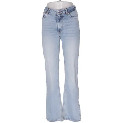 Jeans (Blå) från Never Denim Elastan, Återvunnen bomull