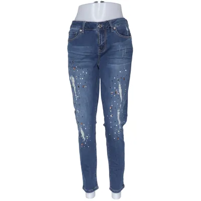 Jeans (Blå) fra Seven7 Bomuld, Elastan