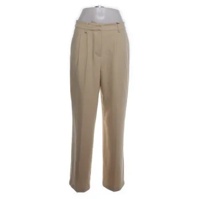 Bukser (Beige) fra Mathilde & Sophie Gøhler x NA-KD Polyester, Viscose