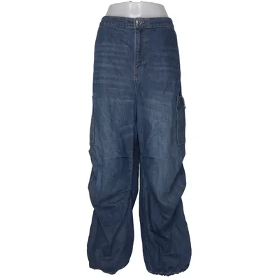 Cargo broek (Blauw) van Divided by H&M Katoen, Polyester