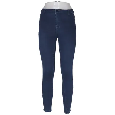 Spijkerbroek (Blauw) van Nina Carter Katoen, Elastaan, Polyester