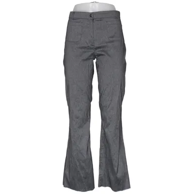 Pantalon patte d'éléphant (Gris) de Multiblu Élasthane, Polyamide, Polyester