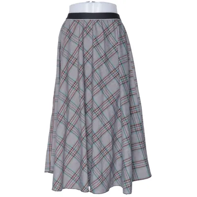 Kjol (Grå, Flerfärgad) från Risskio Elastan, Polyester, Viskos