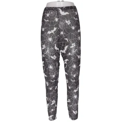 Leggings (Sort, Hvid) fra Shein Curve Elastan, Polyester