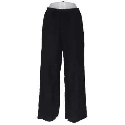Byxor (Svart) från H&M Premium Quality Linne, Polyester, Viskos