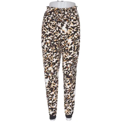 Broek (Zwart, Wit, Bruin) van Miss Miss Elastaan, Polyester