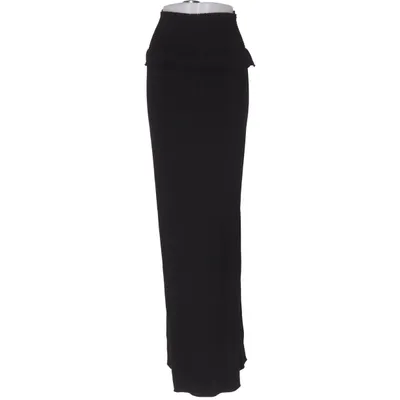 Maxi nederdel (Sort) fra Patrizia Pepe Elastan, Viscose