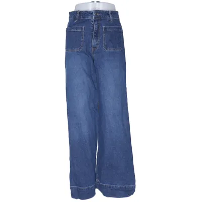 Spijkerbroek (Blauw) van H&M Katoen, Elastaan