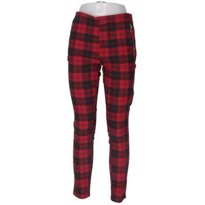 Broek (Rood, Zwart) van Janina Elastaan, Polyester, Viscose