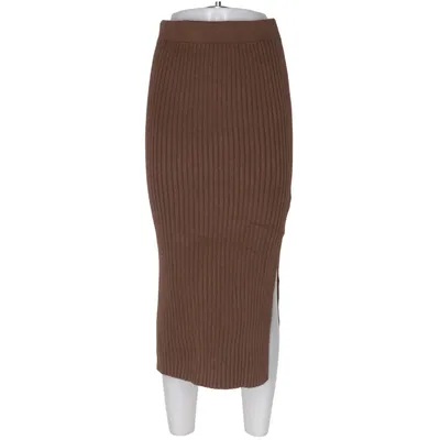 Nederdel (Brun) fra Edith Polyamid, Polyester, Viscose