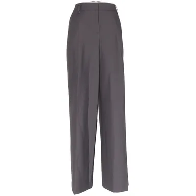 Kostymbyxor (Wide Mid Waist Pants) från NA-KD Elastan, Polyester, Viskos