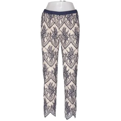 Byxor (Blå, Beige) från Twin Set Simona Barbieri Polyamid, Polyester, Viskos