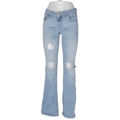 Jeans (Blå) fra Nelly Bomuld, Elastan, Polyester