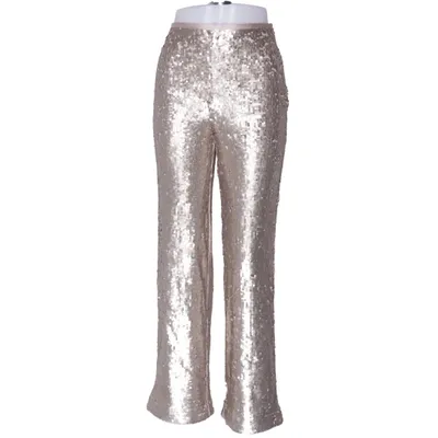 Palazzo pants (Gold) from H&M Elastane, Polyester