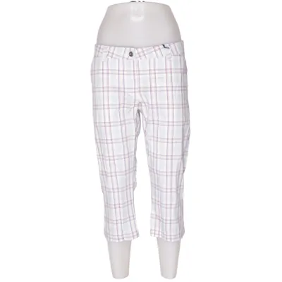 Three-quarter pants (White, Blue, Purple) from Cross Cotton, Elastane, Polyamide