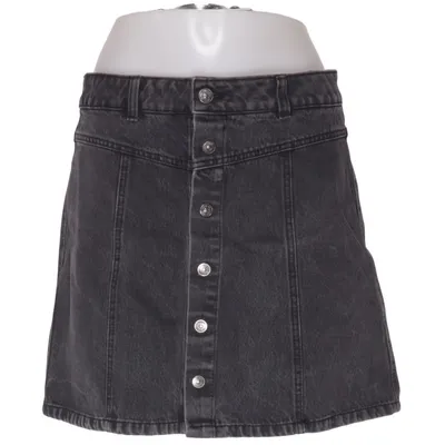 Denim skirt (Gray) from Pull & Bear Denim Cotton