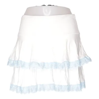 Rok (Wit, Blauw) van O-Mighty Katoen, Elastaan